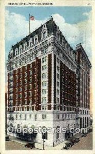 Benson Hotel - Portland, Oregon OR Postcard