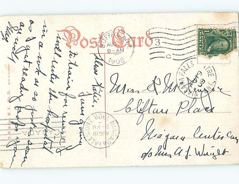 Divided Back SCHOOL SCENE Buffalo New York NY J8723