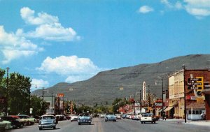 HEBER CITY Utah Main Street Scene First Security Bank c1950s Vintage Postcard