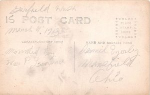 J68/ Garfield Washington RPPC Postcard c1910 Lorrimer Taxidermy Mounts 202