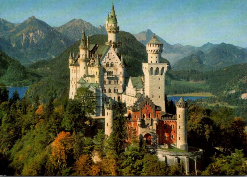 Germany Bavaria Koenigschloss Neuschwanstein