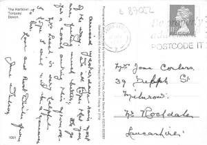 B87052 the harbour torquay devon  uk