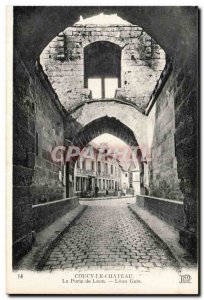 Couchy the Castle - The Gate of Laon - Old Postcard