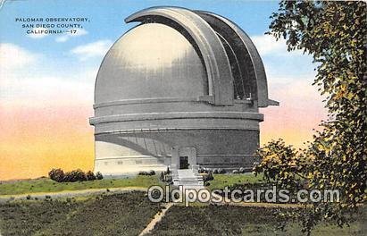 Palomar Observatory Space San Diego County, CA, USA Unused 