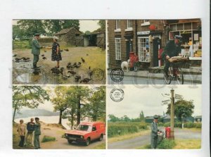 430867 UK Cheshire Northwich Post Office collage postcard