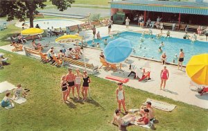 Fernwood At Pocono Mountains The Swimming Pool, Postcard