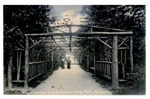 NY - Rochester. Genesee Valley Park, Path to the Subway