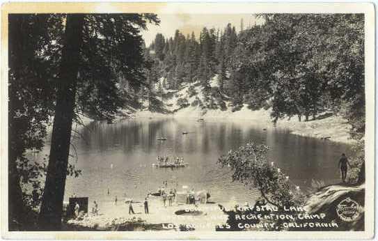 RPPC of Crystal Lake, Los Angeles County, California, CA