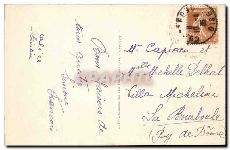 Pierrefonds - Le Chateau Old Postcard