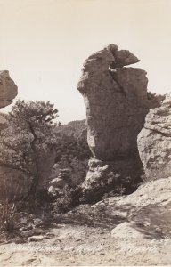 Arizona Wonderland Of Rocks Real Photo