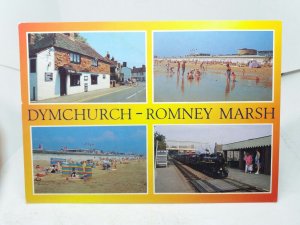 Dymchurch and Romney Marsh Railway Station Vintage Multiview  Postcard