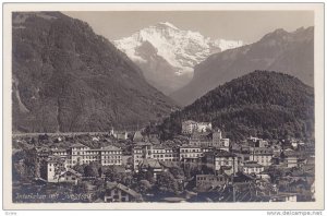 Interlaken Mit Jungfrau, Berne, Switzerland, 1920-1940s