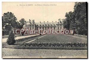 Old Postcard Dreux Le Chateau D'Abundant
