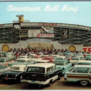 c1960s Tijuana Mexico Postcard El Toreo Bull Ring Stadium Bullfighting Arena