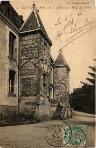 CPA CLUNY Palais de J. d'Amboise, Hotel de Ville (649636)