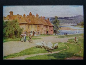 Hampshire New Forest BUCKLERS HARD W.Tyndale c1904 Postcard