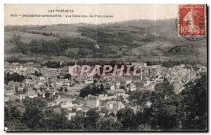 Old Postcard The Pyrenees Bagneres de Bigorre the Vue Generale Palomières