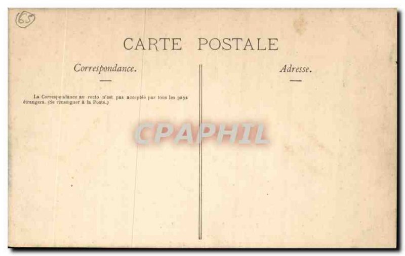 Old Postcard Cauterets casino Hydrotherapy eggs