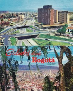 Bogota Columbia 2x Postcard s