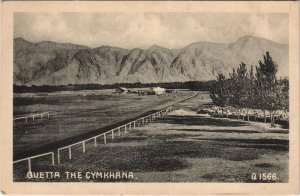 PC PAKISTAN, QUETTA, THE CYMKHANA, Vintage Postcard (b43204)