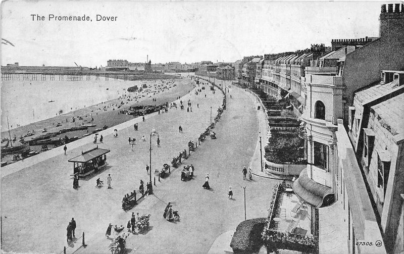 uk51730 the promenade dover real photo uk