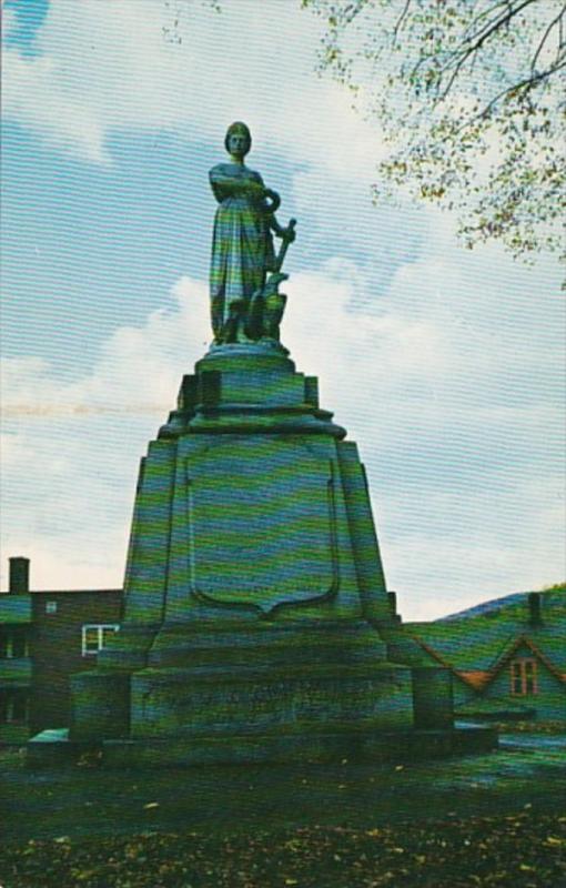 Vermont St Johnsbury Volunteers Statue 1973