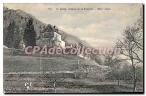 Postcard Old St Jeoire Chateau Fletcher