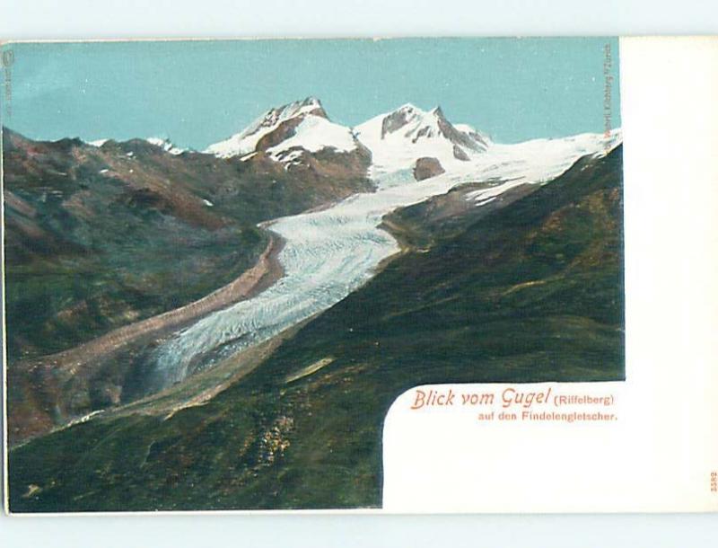 Pre-1907 MOUNTAIN VIEW Zermatt Switzerland hJ6605