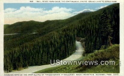 Grand Lake, Estes Park Rocky Mountain National Park CO Unused