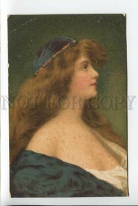 3184631 BELLE Lady BLUE Long Hair by ASTI vintage Granberg PC