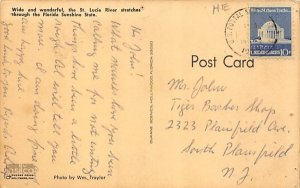 Wide and wonderful, The St. Lucie River St Lucie River, Florida  