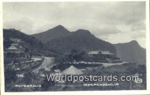 Real Photo Independica Petropolis Brazil Unused 