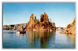 The Phantom Ship Crater Lake National Park Oregon Postcard