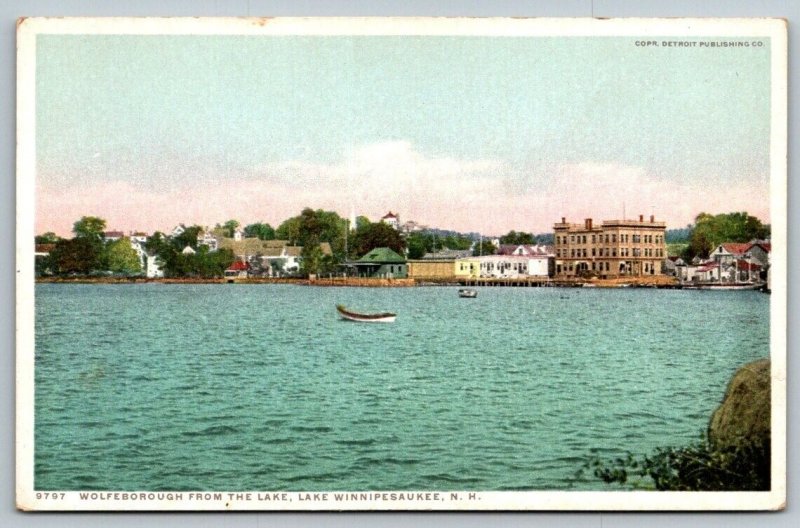 Wolfeborough  Lake Winnipesaukee  New Hampshire  Postcard  c1925