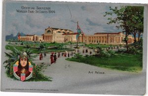 PC WORLD'S FAIR ST. LOUIS 1904 ART PALACE MO US (a28867)