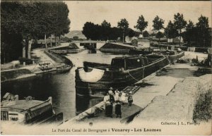 CPA VENAREY-LES-LAUMES - Le Port du Canal de Bourgogne (115913)