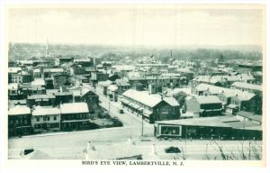 New Jersey Lambertville  Aerial View