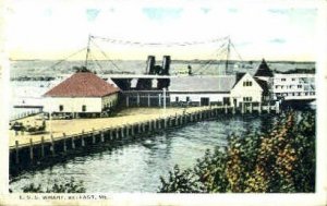 E.S.S. Wharf in Belfast, Maine