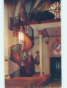 Unused Pre-1980 CHURCH SCENE Santa Fe New Mexico NM hs6997@