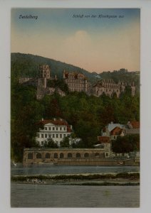 Germany - Heidelberg. The Castle from the Church Alley