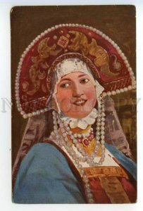 490513 RUSSIA Young BOYAR Girl in festive dress Style Bogatov Olga Diakow #28