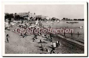 Postcard Old Cannes beach