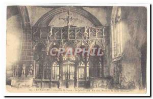 The FAOUET Postcard Old Chapel St Fiacre The Jube (1440) In martyrdom coast o...