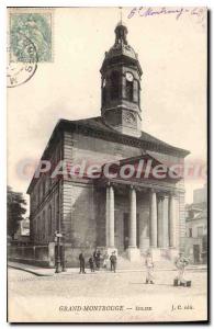 Postcard Old Grand Montrouge Church