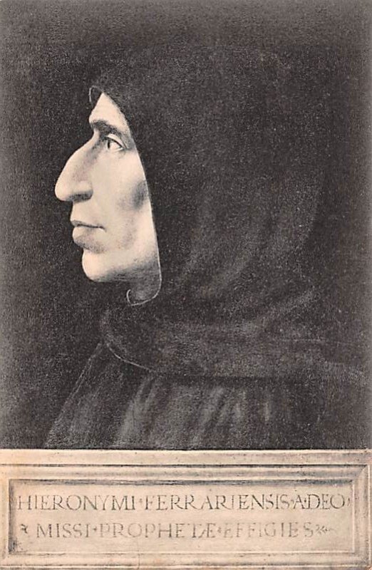 Fra Bartolommeo - Ritratto di Fra Girolamo Savonarola Firenze, Museo di S. Ma...