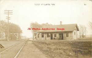 Depot, Wisconsin, Clinton Junction, RPPC, Chicago & North Western Railroad