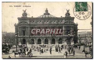 Paris Old Postcard L & # 39opera National Academy of Music