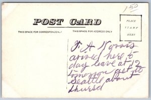 K44/ Kalispell Montana Postcard c1910 Methodist Church Building 344