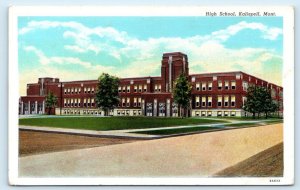 KALISPELL, MT Montana ~ Flathead County ~ HIGH SCHOOL 1941 Curteich Postcard