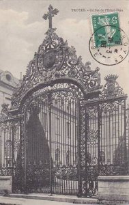 France Troyes Grilles de l'Hotel dieu 1908